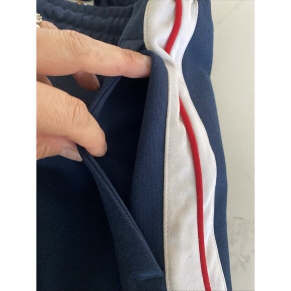 Ellesse Phantom Woven Crop Track Pants Joggers Blue Women's Size Medium - Picture 7 of 11